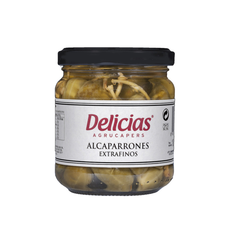 ALCAPARRONES EXTRAFINOS TARRO 210g